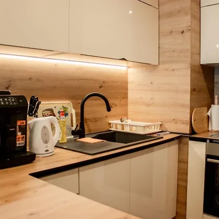 Apartment Luxurious Relaxation & Free Garage Parking *